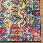 Vintage Persian Carpet for Bedroom/Living Area with Anti Slip Backing