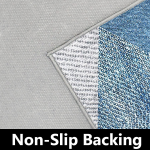 Vintage Persian Carpet for Bedroom/Living Area with Anti Slip Backing