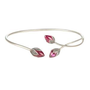 Oxidized Silvery Bracelet
