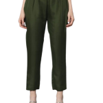 Chanderi Butti Kurta with Trouser Pant & Embroidered Chanderi Dupatta