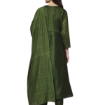 Chanderi Butti Kurta with Trouser Pant & Embroidered Chanderi Dupatta