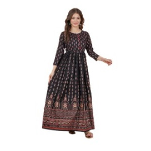 Viscose Rayon Printed Anarkali Kurta