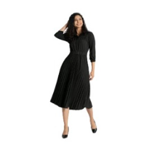 Western Pleated Dress