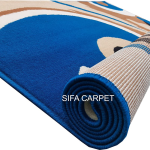 Floral Acrylic Polyester Carpet